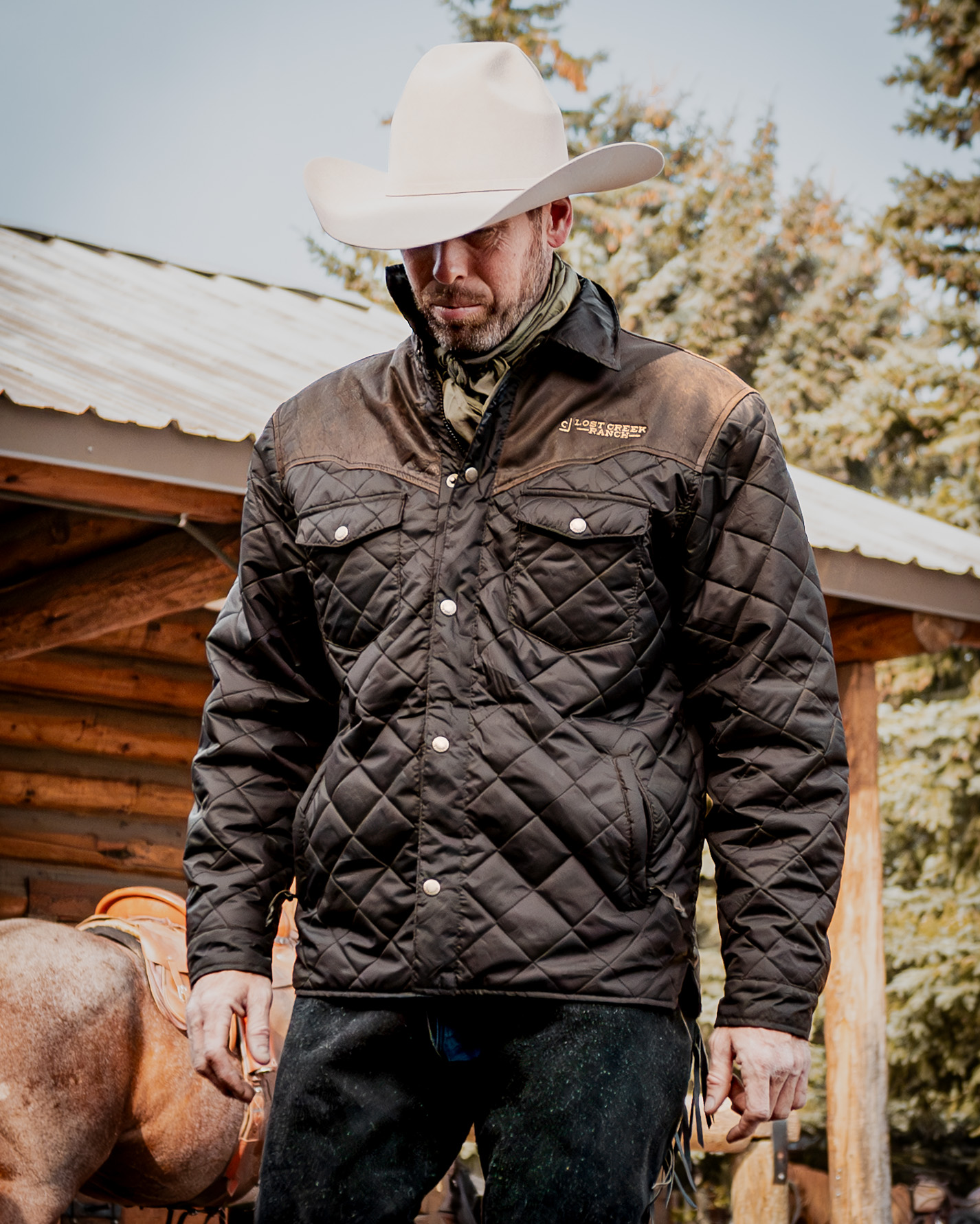 STS Ranchwear Ransom Jacket with Leather Yoke - Image 4