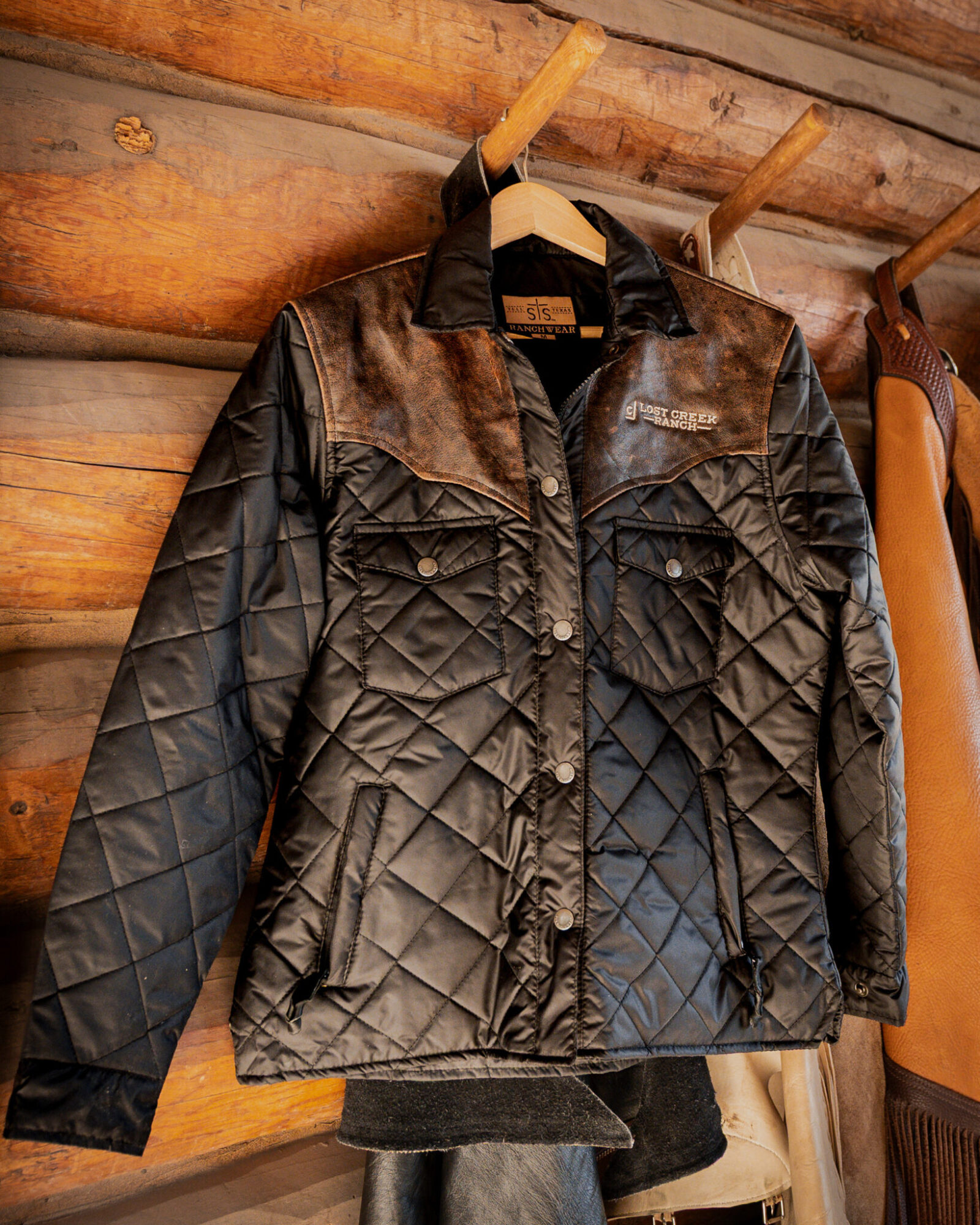 STS Ranchwear Ransom Jacket with Leather Yoke - Image 2